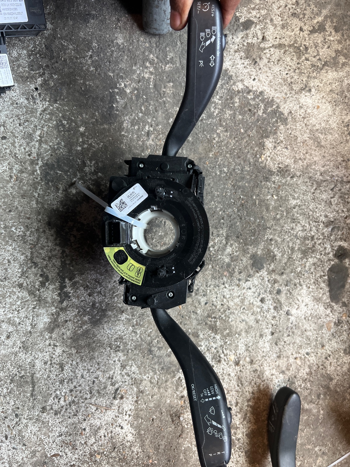 VW Polo Schleifring lenkwinkelsensor 6R0 959 654